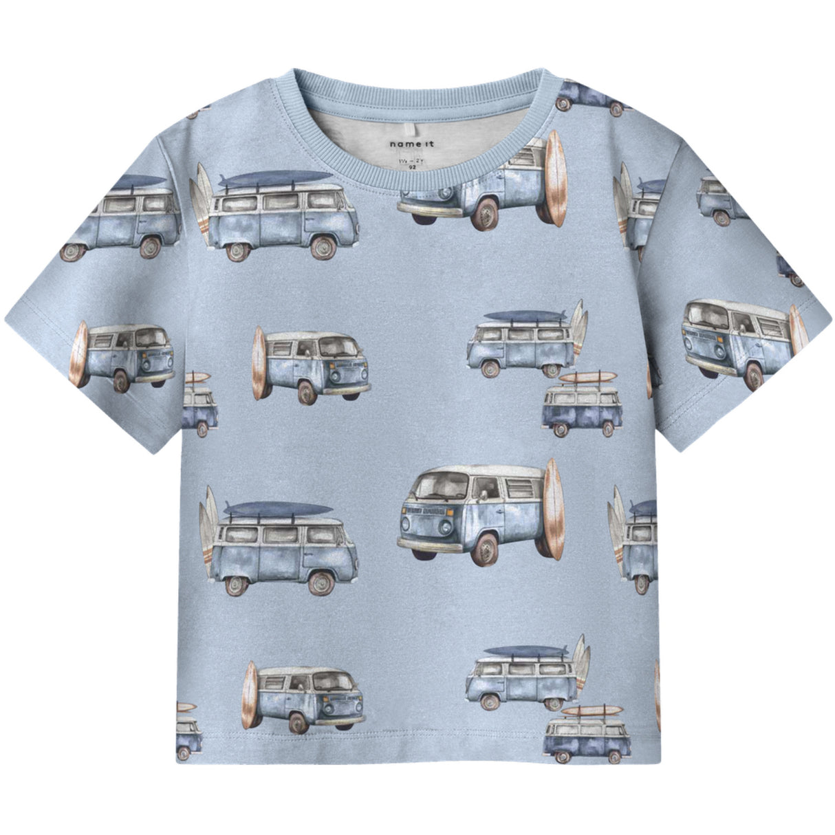 Name It Blue Fog Nmmjaxon Ss Nreg Top