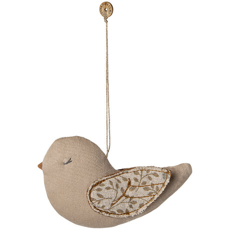 Maileg Fabric Ornament, Fugl - Grene - Blå