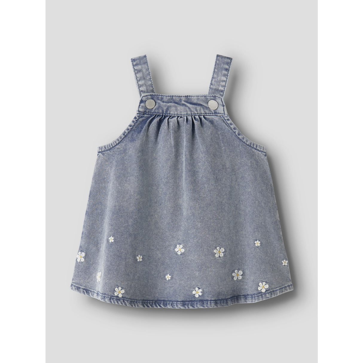 Name It Light Blue Denim Emb Nbfflora Dnm Emb Dress 2017-Yb H