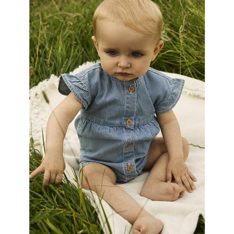Name It Medium Blue Denim Nbfjade Dnm Short Suit 3815-Ip J