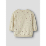 Name It Almond Milk Nbfhide Ls Knit Card