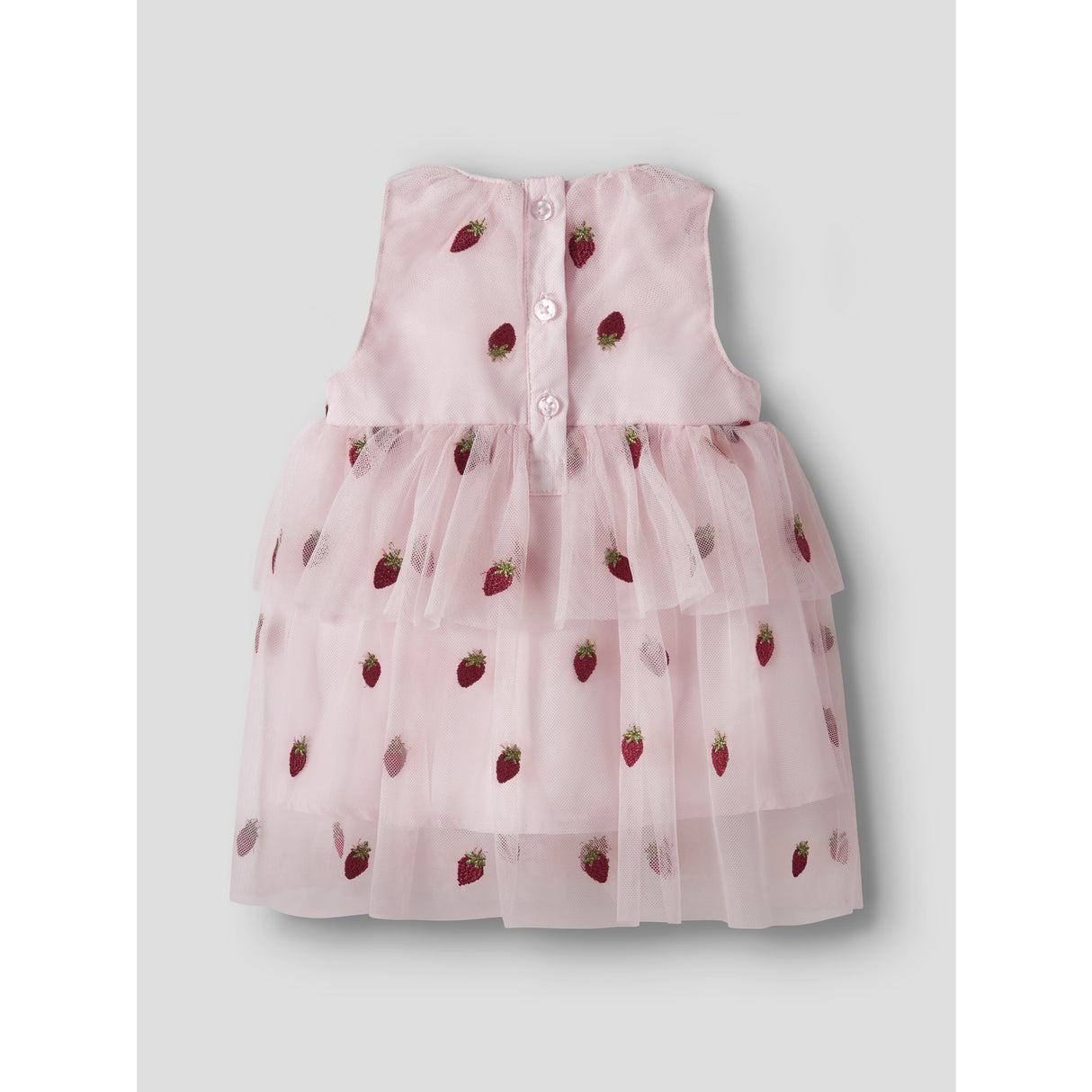 Name It Cradle Pink Strawberries Nbfjulianna Tulle Spencer