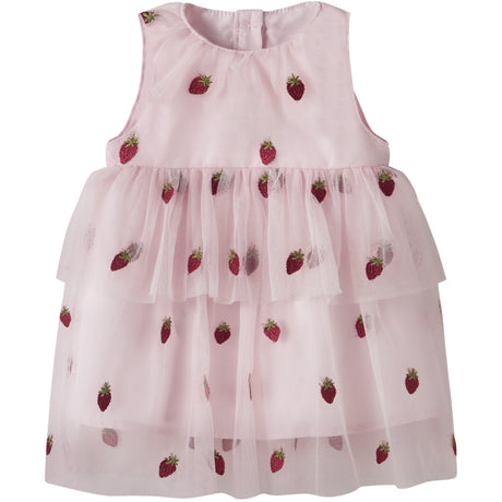 Name It Cradle Pink Strawberries Nbfjulianna Tulle Spencer