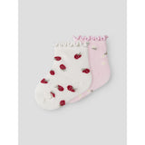 Name It Cloud Dancer Cradle Pink Nbfjuberry 2P Socks