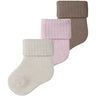 Name It Almond Milk Nbfnobba 3P Socks