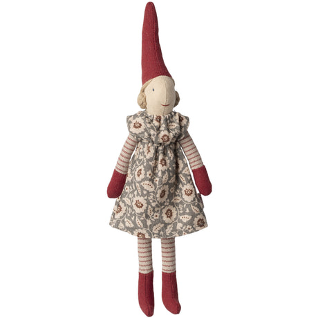 Maileg Pixy, Størrelse 1 - Pige - Vinter Mint Kjole