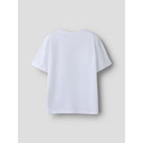 Name It Bright White Nkmasekel Fifae Ss Nreg Top Box Vde