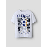 Name It Bright White Nkmasekel Fifae Ss Nreg Top Box Vde