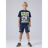 Name It Navy Blazer Nkmmykin Minecraft Ss Nreg Top Box Bfu