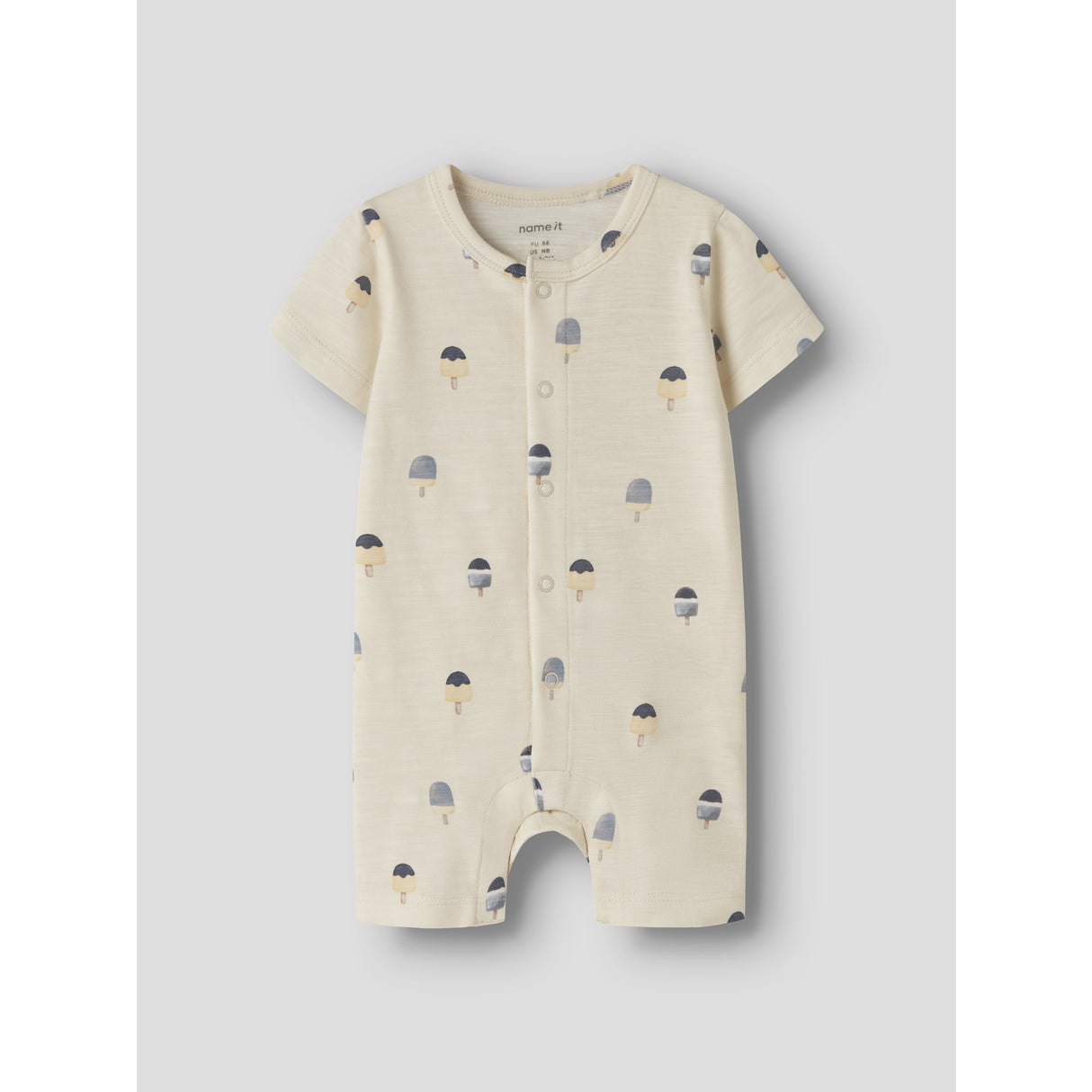 Name It Almond Milk Nbmjerome Ss Sunsuit