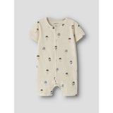 Name It Almond Milk Nbmjerome Ss Sunsuit