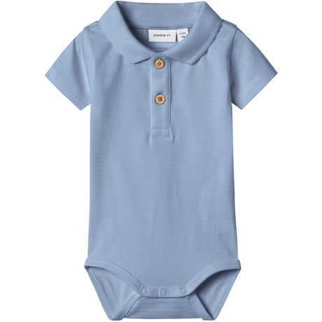 Name It Blue Fog Nbmhofman Ss Polo Body