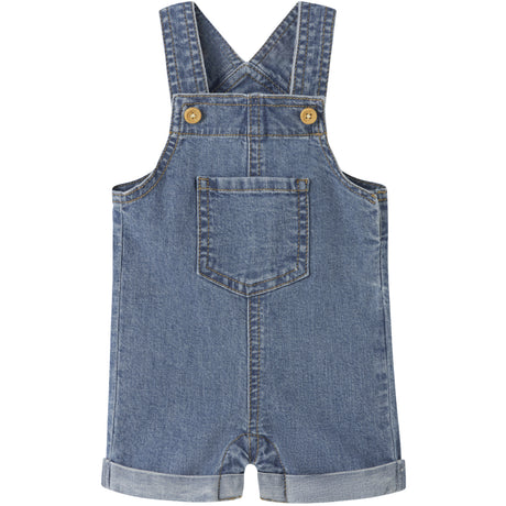 Name It Medium Blue Denim Nbmlou Dnm Shorts Overall 3400-Li H
