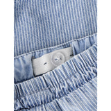 Name It Light Blue Denim Nbmryan Stripe Dnm L Shorts 1910-Ip H