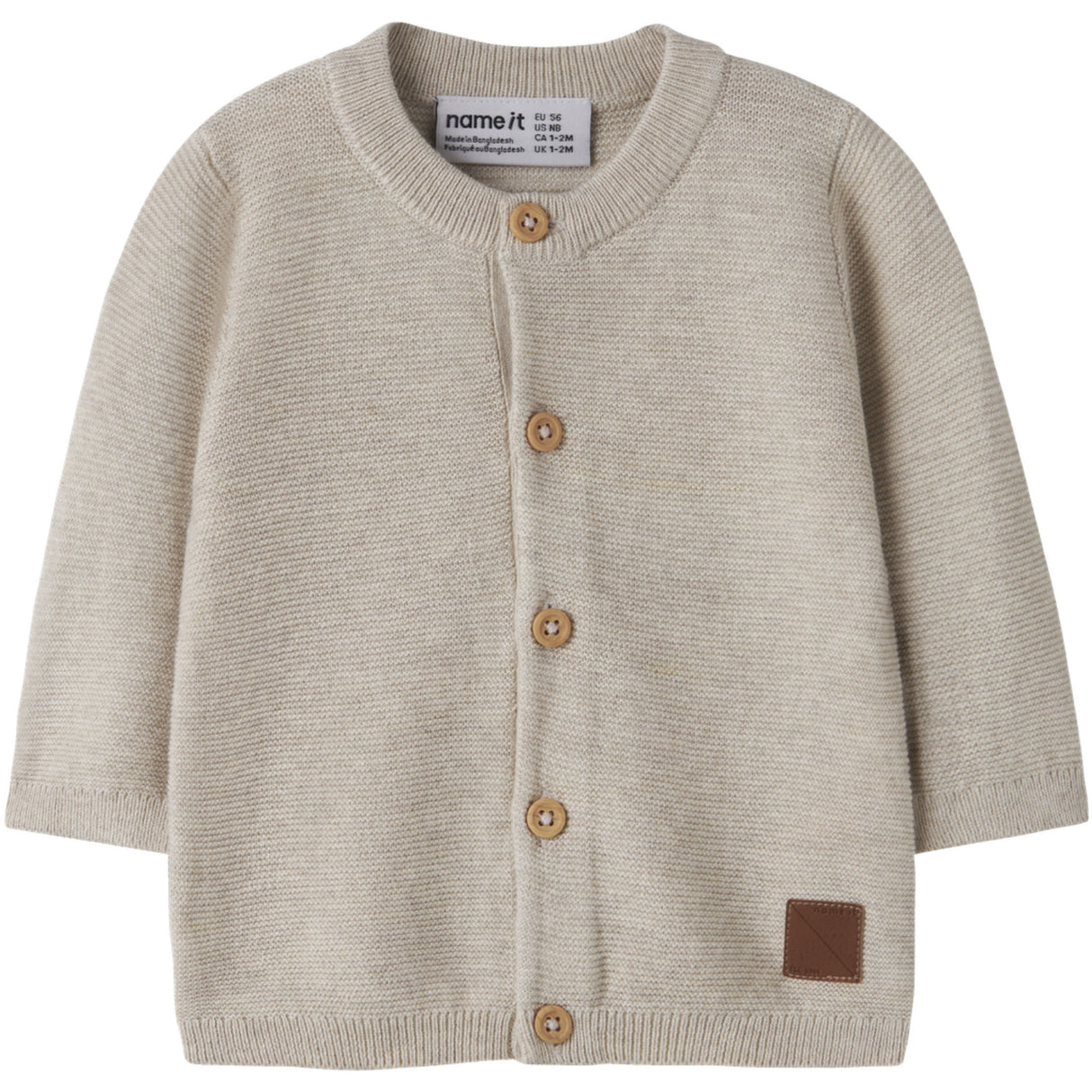Name It Peyote Melange Nbmjeffrey Ls Knit Card