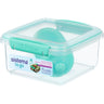 Sistema Minty Teal 1.2L Lunch Plus Lunch Box With Itsy Bottle 380 Ml
