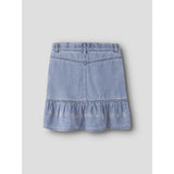 Name It Light Blue Denim Anglaise Nkfhallie Dnm Anglaise Skirt 1026-Ov H