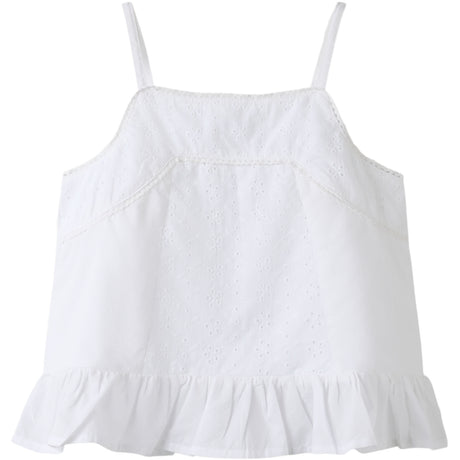 Name It Bright White Nkfhermala Strap Top