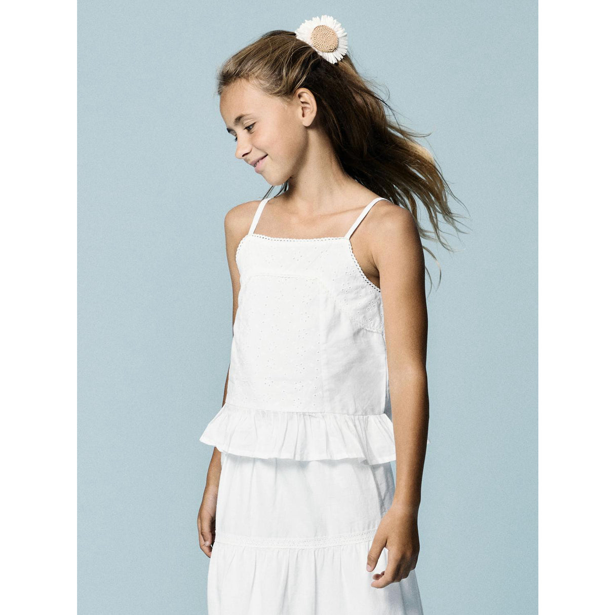 Name It Bright White Nkfhermala Strap Top