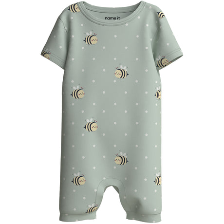 Name It Pale Aqua Bee Nbfvandora Sunsuit Box