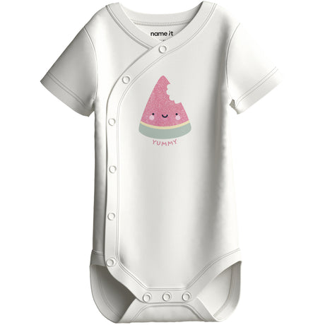 Name It Cloud Dancer Watermelon Nbfvubie Ss Wrap Body
