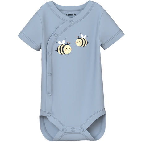 Name It Blue Fog Bee Nbmvacion Ss Wrap Body