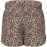 Name It Turtledove Leopard Nkfvinaya Shorts Ffff Noos