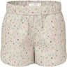 Name It Almond Milk Cute Flowers Nkfvinaya Shorts Ffff Noos