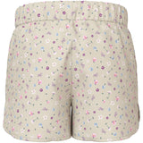 Name It Almond Milk Cute Flowers Nkfvinaya Shorts Ffff Noos