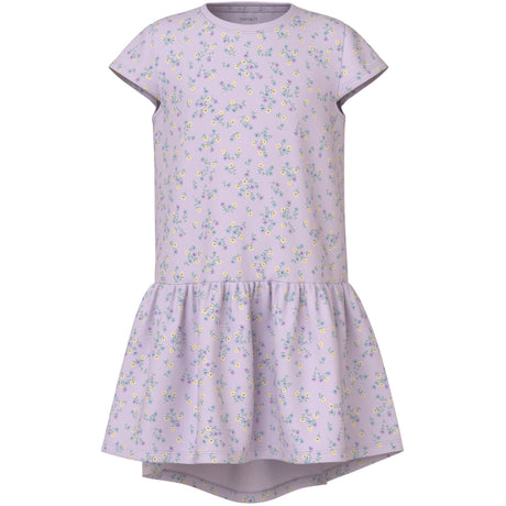 Name It Lavender Fog Little Flower Nkfvigga Capsl Dress
