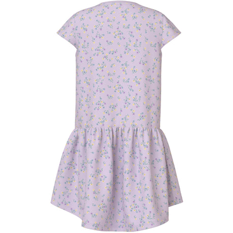 Name It Lavender Fog Little Flower Nkfvigga Capsl Dress