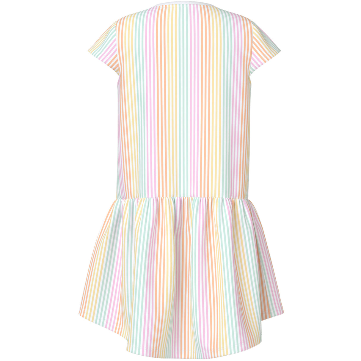 Name It Bright White Cool Stripe Nkfvigga Capsl Dress
