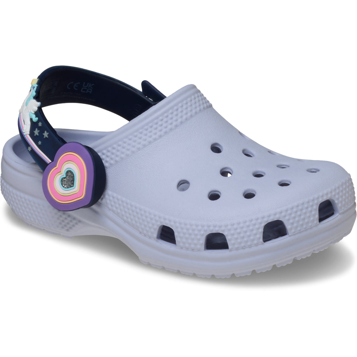 Crocs Frosted Grape Classic Imagination Lights Backstrap Clog