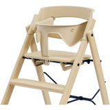 KAOS Desert Sand Klapp High Chair Recycled With KLAPP® Safety Rail & Tray Bundle