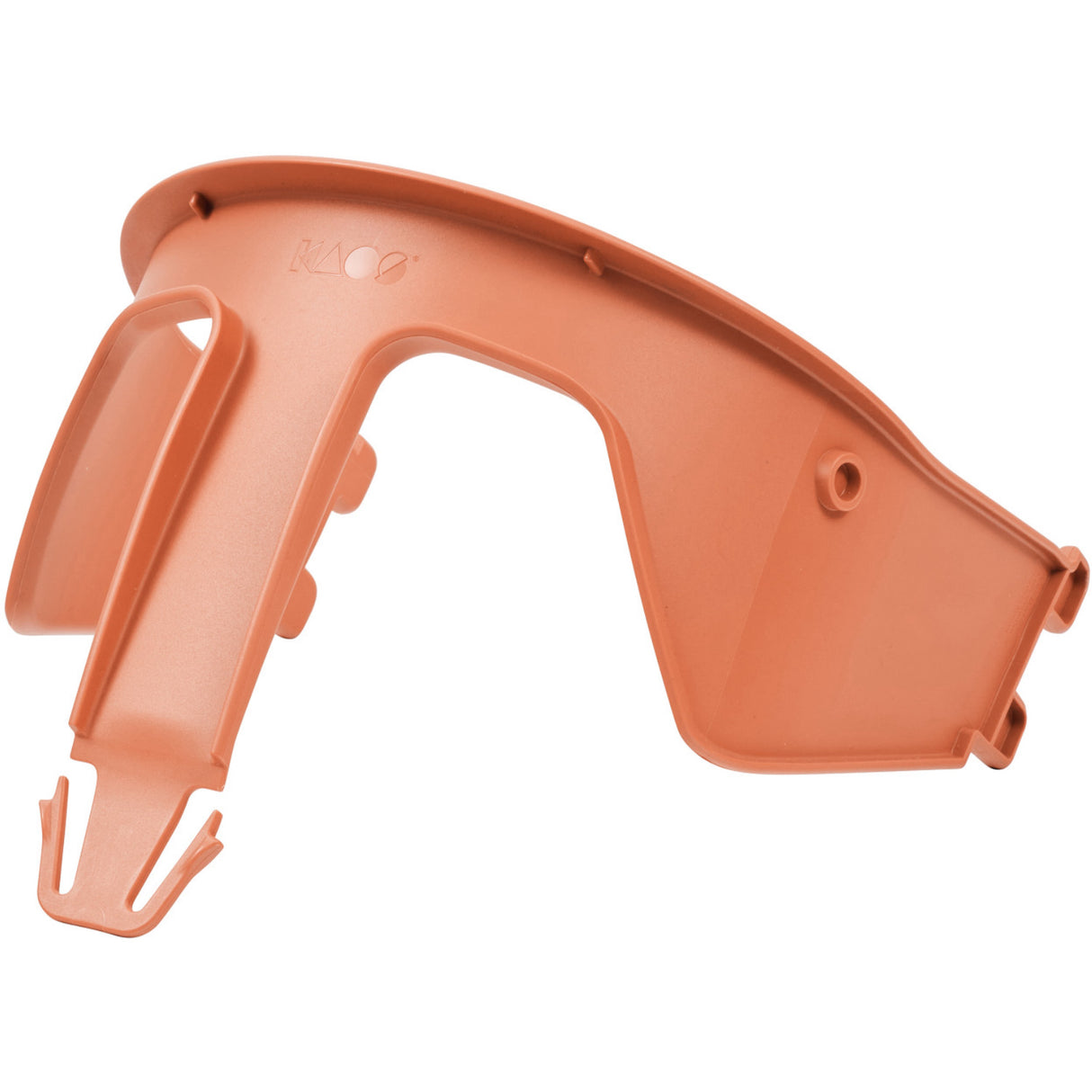 KAOS Terracotta Pink Klapp High Chair Recycled With KLAPP® Safety Rail & Tray Bundle