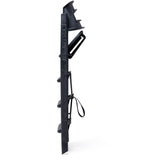 KAOS Charcoal Black Klapp High Chair Recycled With KLAPP® Safety Rail & Tray Bundle