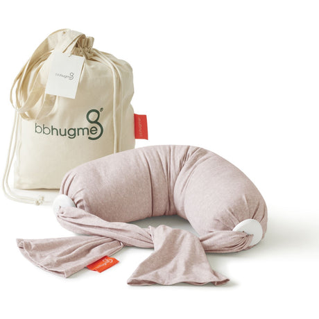 bbhugme Pink/Melange Nursing Pillow