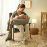 bbhugme Olive/Black Pregnancy Pillow