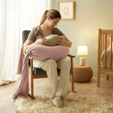bbhugme Pink/Vanilla Pregnancy Pillow