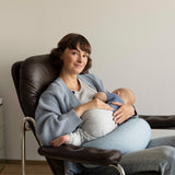 bbhugme Blue/Melange Nursing Pillow