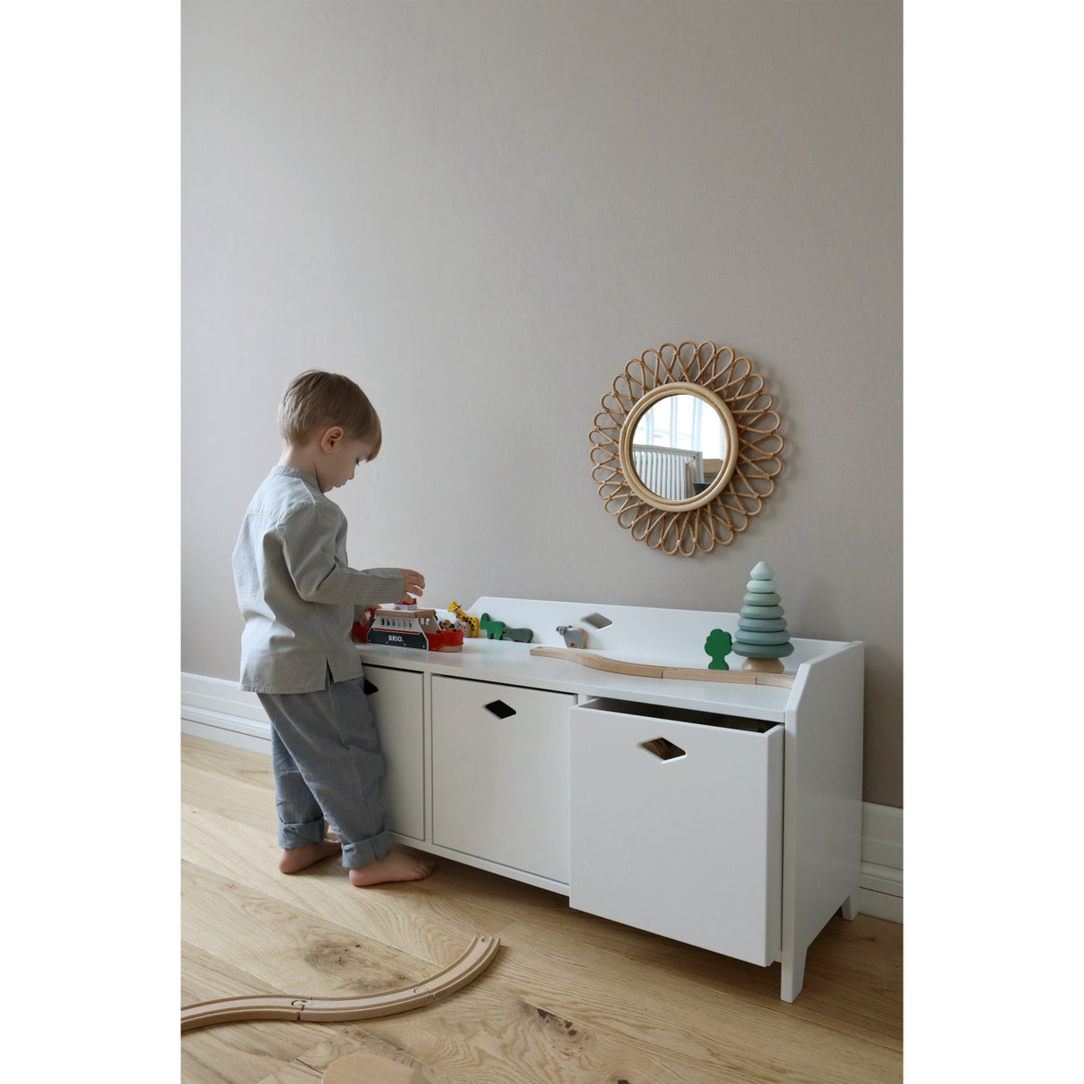 Cam Cam Copenhagen White Luca Storage Module