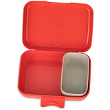 Koziol Organic Coral Red Lunch Box With Separation Bowl Candy L Dreams