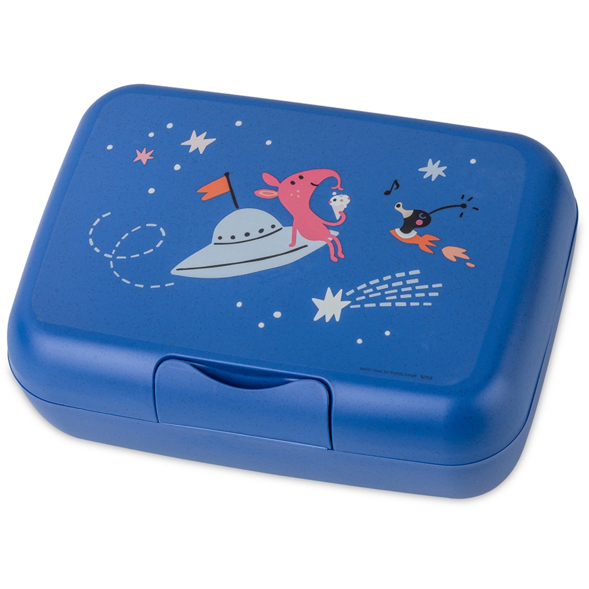 Koziol Organic Space Blue Lunch Box With Separation Bowl Candy L Space