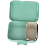 Koziol Organic Sage Green Lunch Box With Separation Bowl Candy L Rex