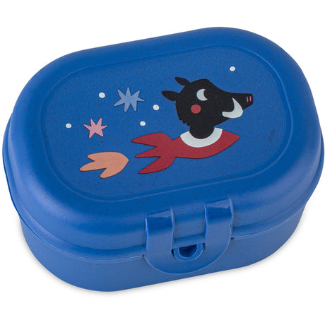 Koziol Organic Space Blue Snackbox Pascal Mini Space