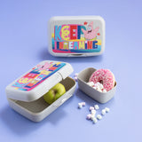 Koziol Organic Sand Lunch Box With Separation Bowl Candy L Spongebob Patrick