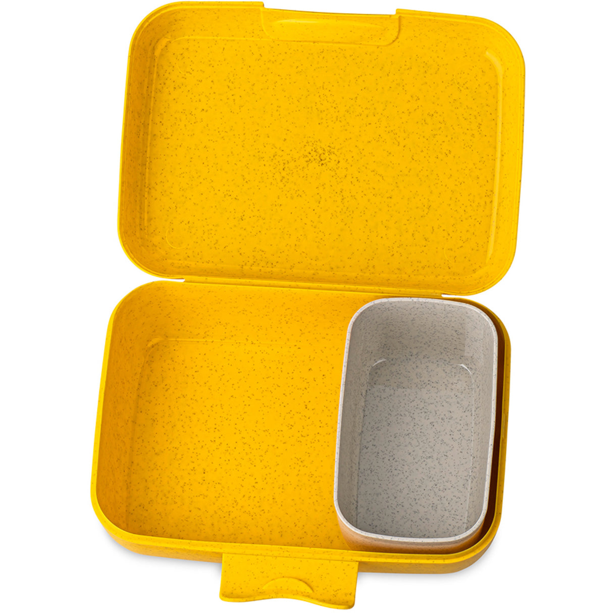 Koziol Organic Honey Yellow Lunch Box With Separation Bowl Candy L Spongebob Squidward