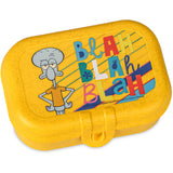 Koziol Organic Honey Yellow Lunch Box Set Pascal Ready Mini Spongebob Squidward