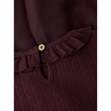 Lil'Atelier Catawba Grape Nmfsolange Ls Tulle Dress Lil