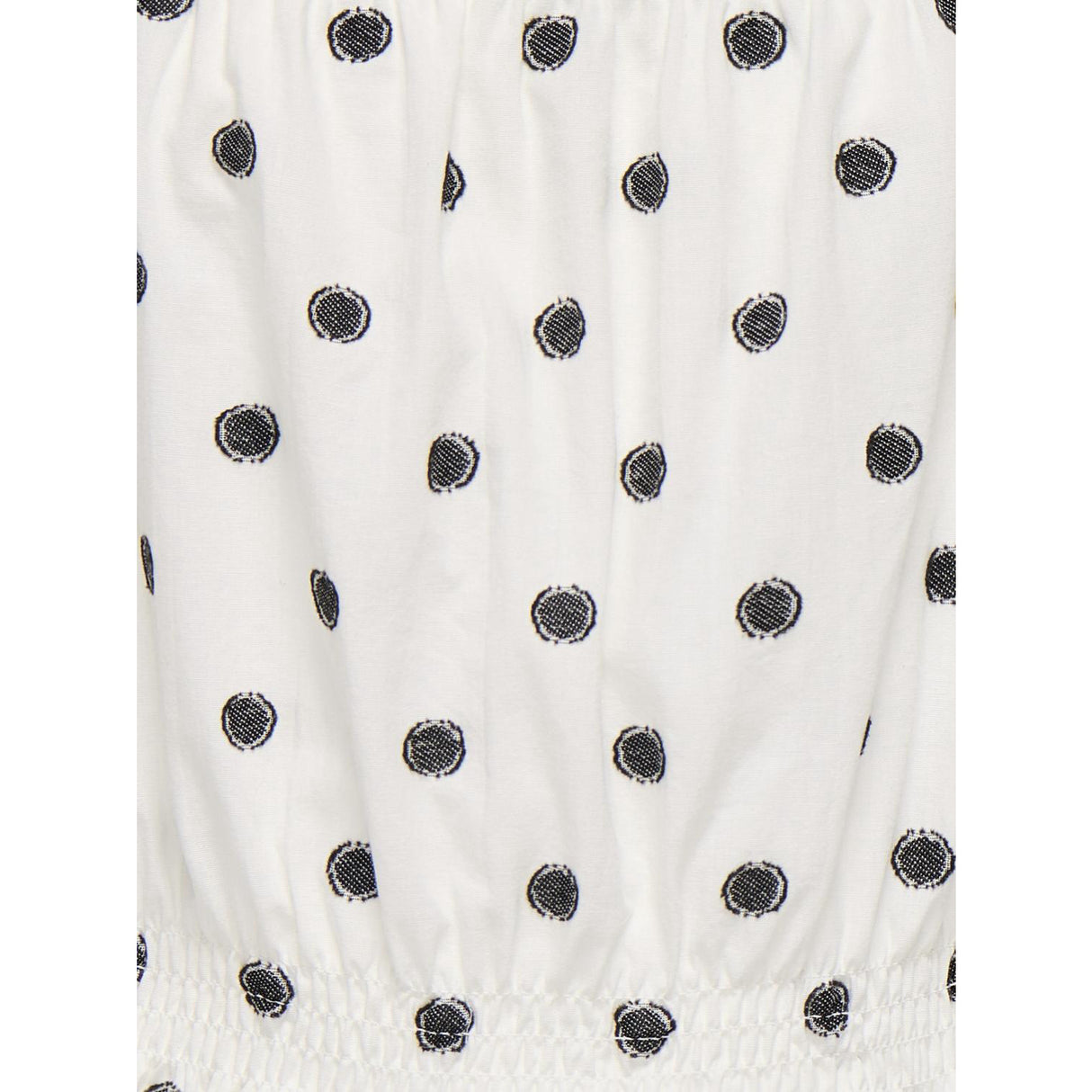 kids ONLY Cloud Dancer Black Dots Kogsweta Sl Top Wvn